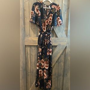 Xhiliration Floral Romper